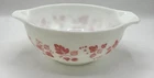 Vintage Pyrex 2.5 QT Cinderella Mixing Bowl 443 Pink Gooseberry Pattern 1950’s