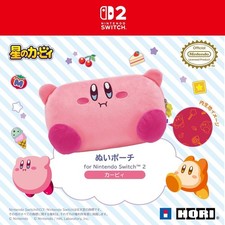 Kirby Plush Pouch for Nintendo Switch 2 OLED HORI Japan Limited NSX-121 New rare
