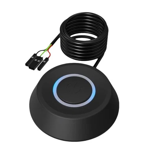 3X(Computer-Desktop-, 1,8 M, PC-Motherboard, Externer --LED-Lichtknopf, Ver5294