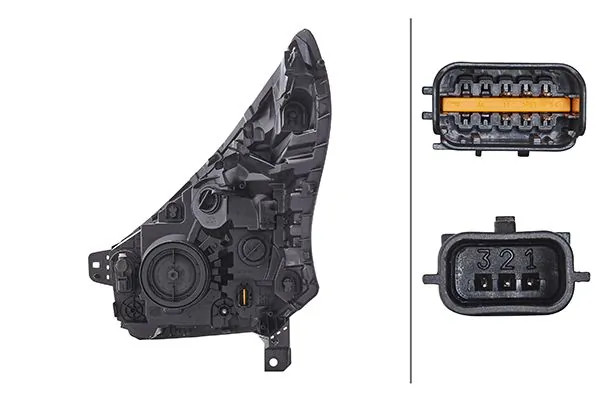 Projecteur principal Hella 1EE 011 410-421 optique gauche pour auto
