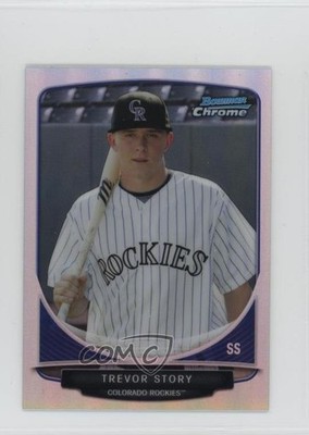 2013 Bowman Cream of the Crop Chrome Mini Refractor Trevor Story #CC-CRO3 1u0j