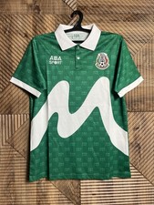 MEXICO TEAM Jersey Size LARGE 1995 HOME Shirt Soccer Football