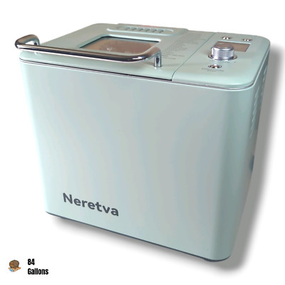 Neretva Bread Maker Machine 20-in-1 2LB Automatic Breadmaker Gluten Free Capable