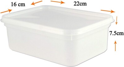 Allgemeine Kunststoff Aufbewahrungsbox Behälter Bits und Bobs Basteln Gartenbox 5er Pack