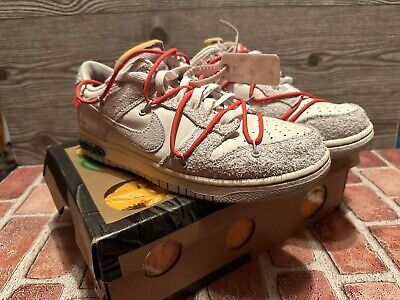 Nike Off White Dunk Low 'Lot 33' size 9 | eBay Nike Off White Dunk Low 'Lot 33' size 9 | eBay