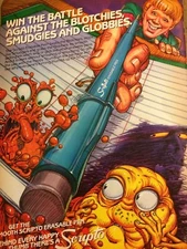 Scripto Pens, Full Page Vintage Print Ad