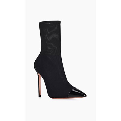 Aquazzura Thunder 105MM Mesh Booties size 37