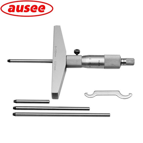 Depth Micrometer Set 0-100mm / 0-150mm, Depth Gauge - Picture 6 of 11