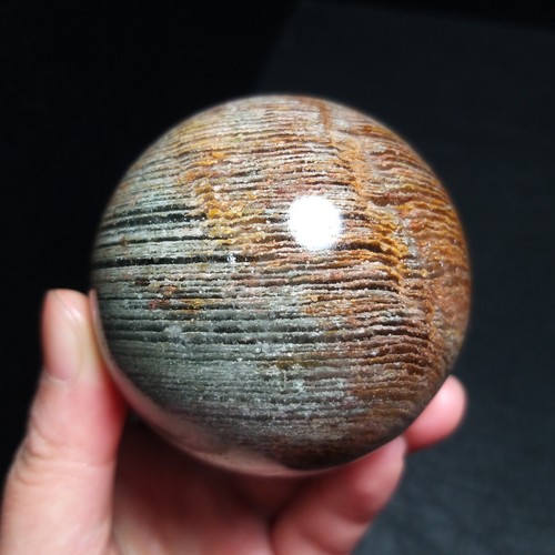 TOP 262G Natural Phantom Thousand Layer Garden Quartz Crystal Sphere Ball QA221 - Picture 15 of 17