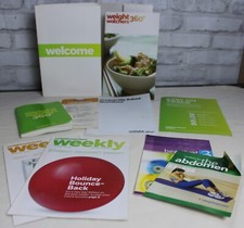 Weight Watchers 360 Bundle Pocket Guide Kit, Weeklies, Points Finder, FAQs