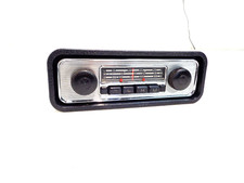 Vintage 1960s Vw Volkswagen Bug Bus Blaupunkt Emden Iii Radio Wknobsfaceplate