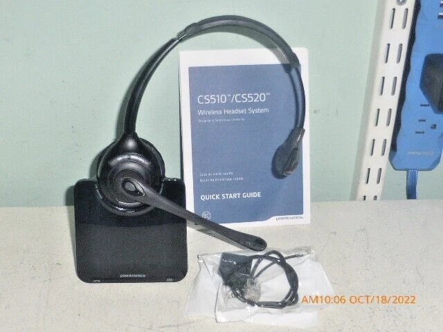 Plantronics CS510 Wireless Headset in Original Box eBay