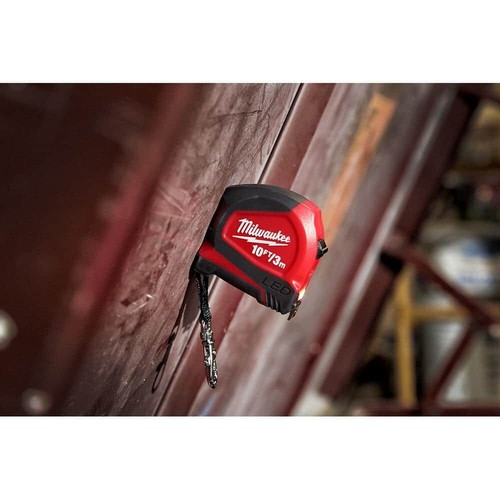 10 Ft. Keychain Tape Measure With LED Light, Pocket Tool, Magnetic - Picture 5 of 10