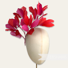 Extra Large Goose Feather Tree Hat Mount for Hat Making and Millinery