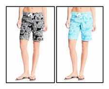 Kanu Surf Women's Lanai Boardshort Blue, Aqua, Black, Slate 1591