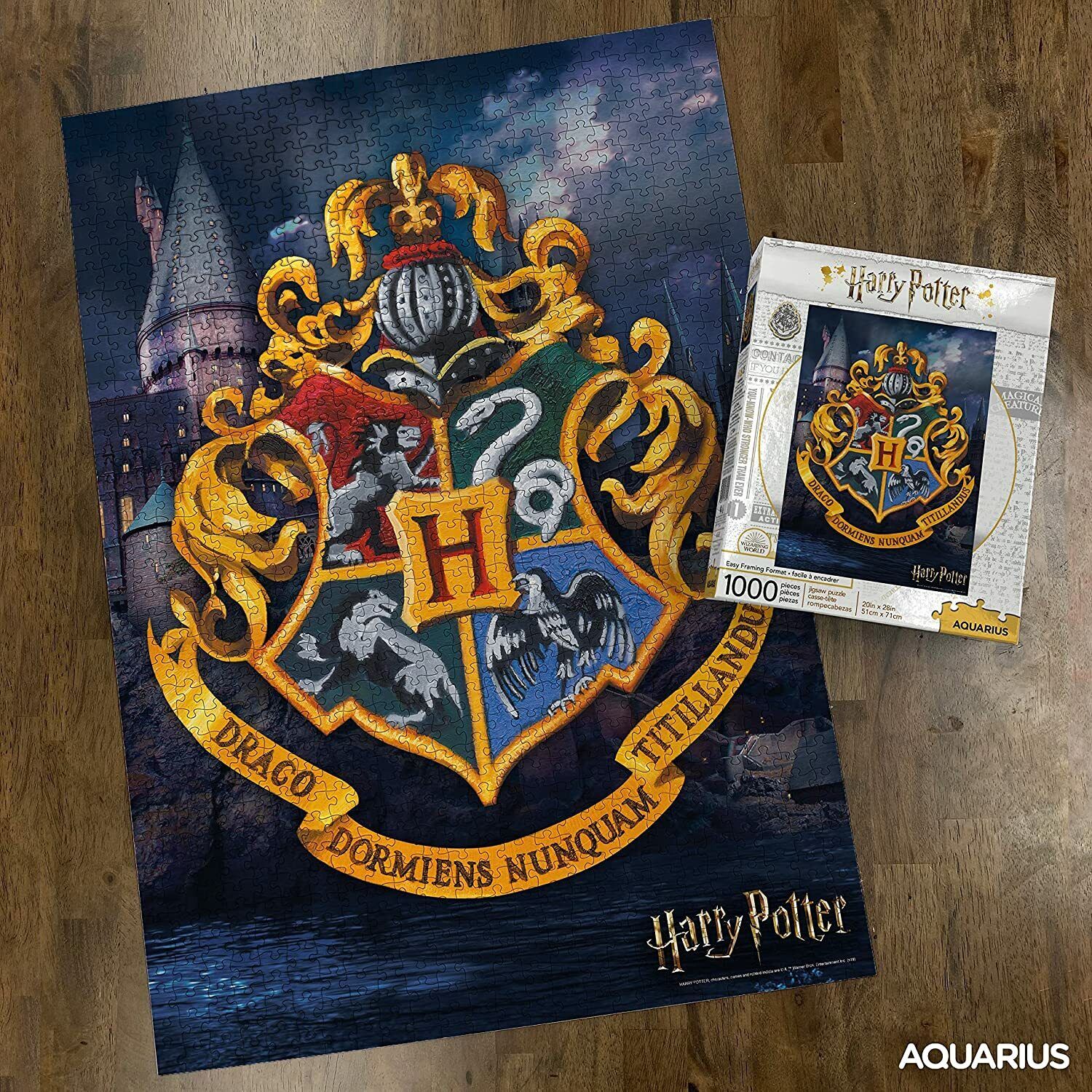 Harry Potter - Ravenclaw Crest - Utilitarian Romance Wooden Jigsaw Puz