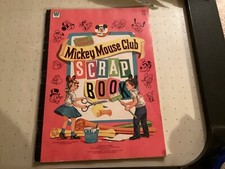 1950s Mickey Mouse Club Scrap Book, Unused
