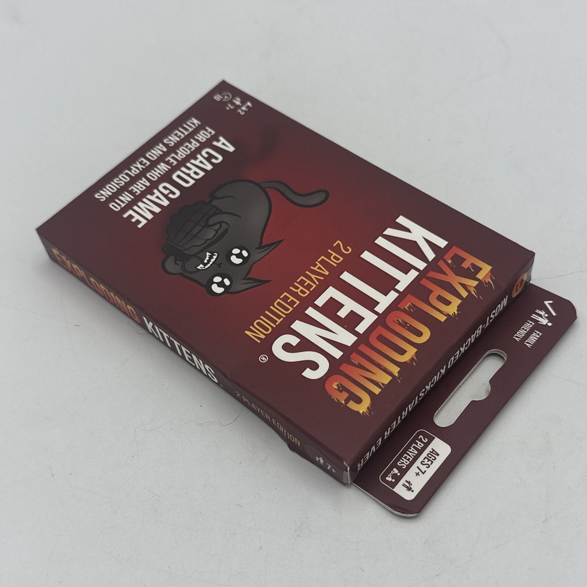 Exploding Kittens 2 Player Edition, Travel Friendly Card Game