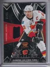 2012-13 Crown Royale Lords of the NHL Materials Prime #LNJI Jarome Iginla /25