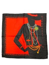 CHANEL SCARF WOMEN WOMAN SCARF VINTAGE JHD10298
