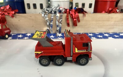 jet machine 6wd express red semi truck no.111 made in Hong Kong