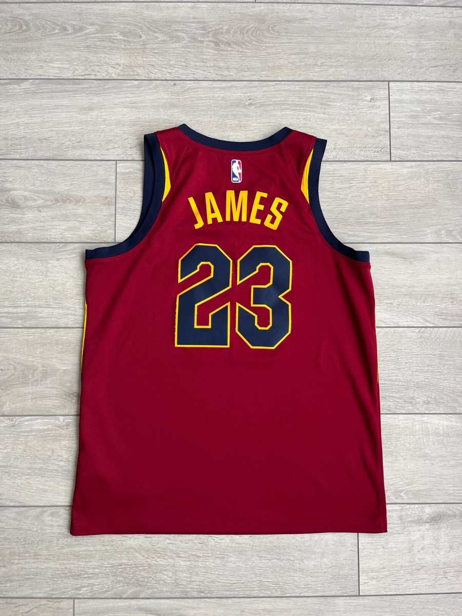 LeBron James Cleveland Cavaliers Nike Basketball Shirt Jersey Size