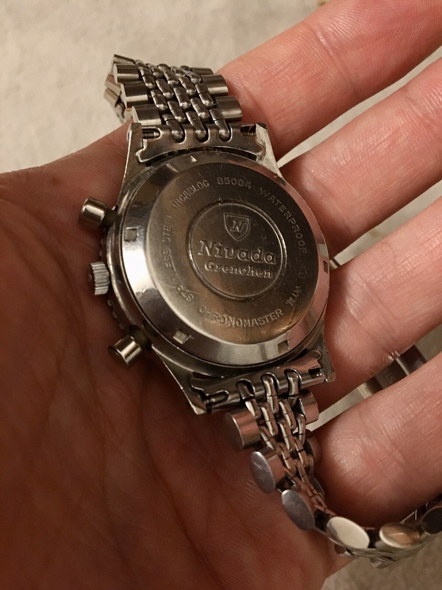 Nivada Grenchen Chronomaster Aviator Sea Diver, Valjoux 23, Oranus