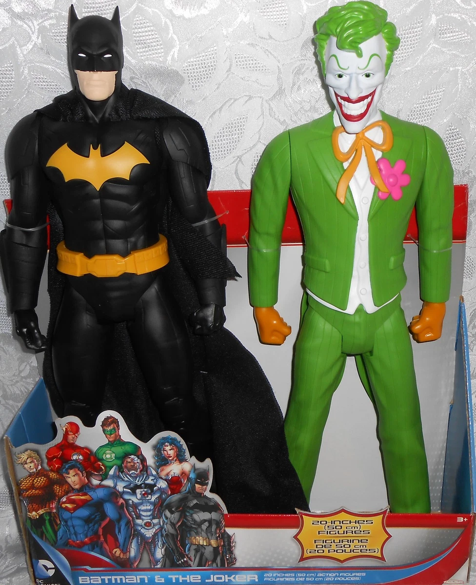 DC - Coffret 2 Figurines Batman et Joker 30 cm