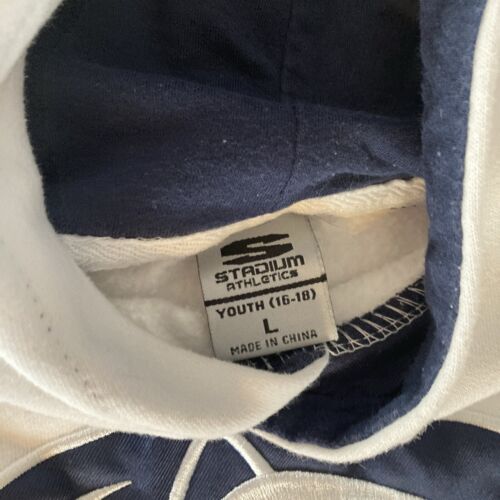 PENN STATE Athletic Hoodie Sweatshirt Youth Size L White Pullover - Picture 2 of 11