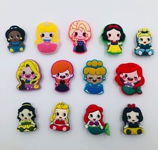 13 Princess Shoe Charms Cute Colorful Kids Girls Women For Shoes Wristband