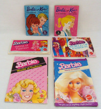 Vintage Barbie Fashion Catalogs Booklets Fold Outs 1962 1961 1981 1982 1984 1985