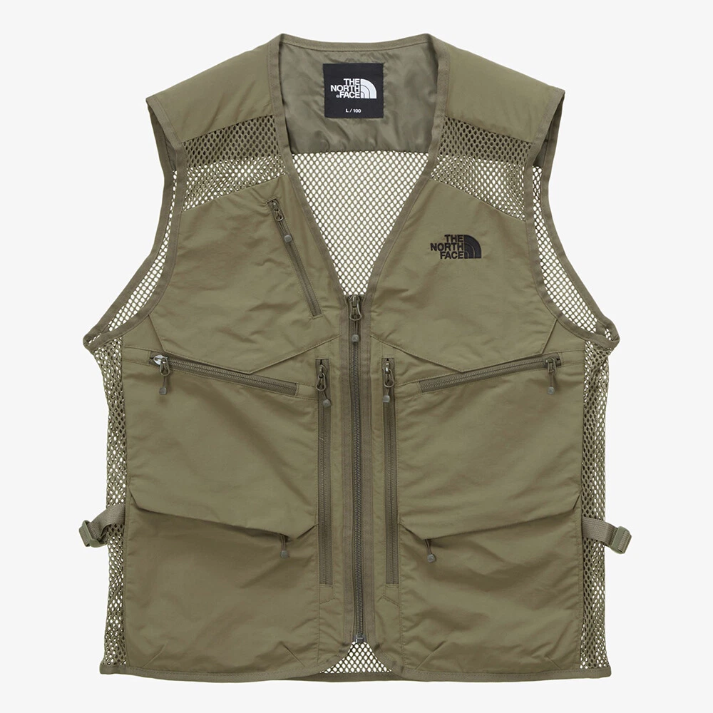 Genuine the North Face NV3BP01C Men's Gear Mesh Vest