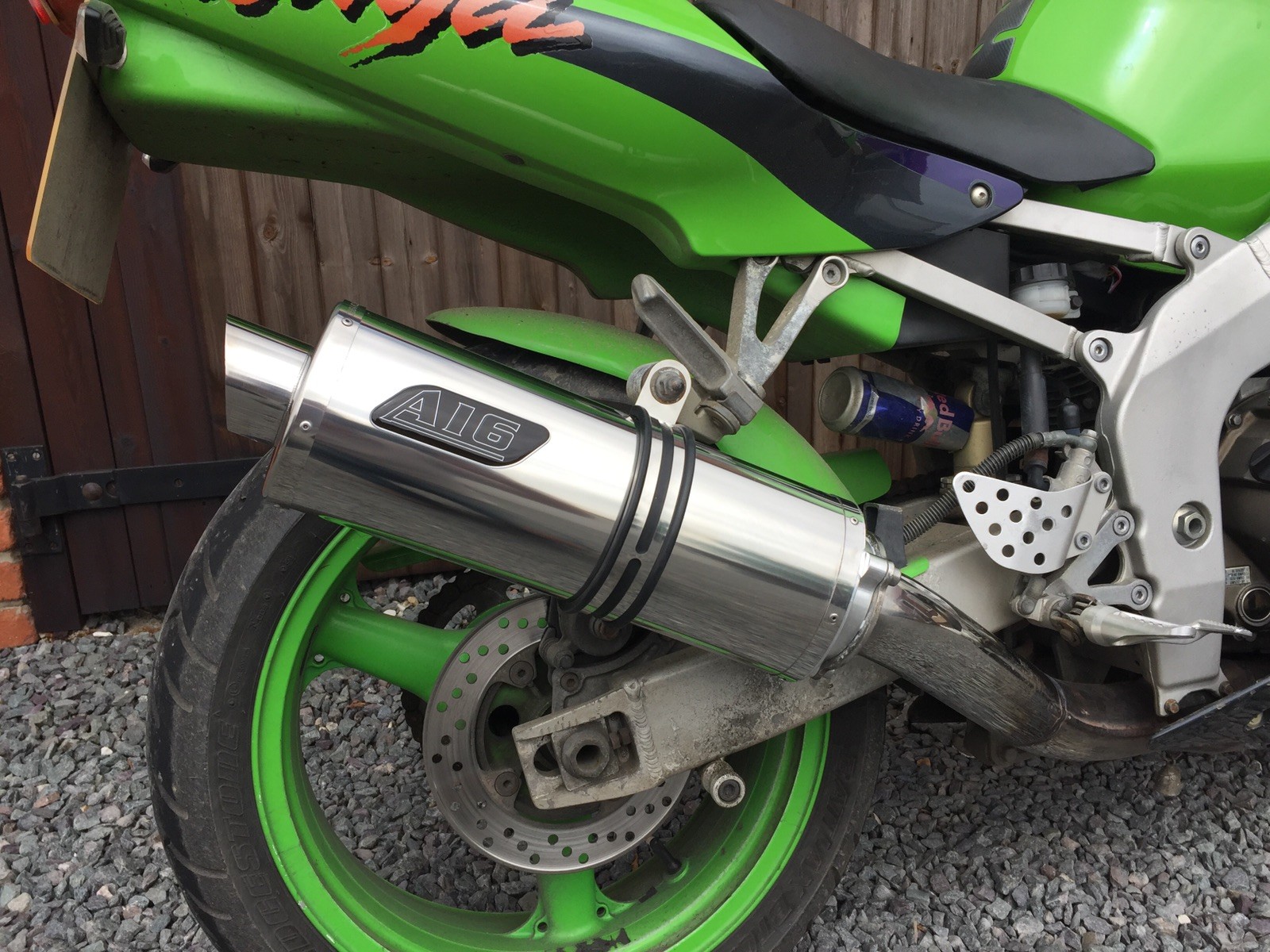 Kawasaki ZX6R 19982003 G J A1P A16 Stainless Road Legal Exhaust