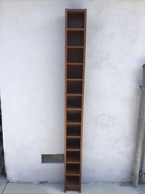 IKEA GNEDBY グネドビー ブラウン 棚 CDラック DVD収納 スリム IKEA GNEDBY グネドビー ブラウン 棚 CDラック DVD収納 スリム - メルカリ