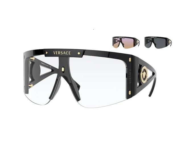 versace flat top sunglasses