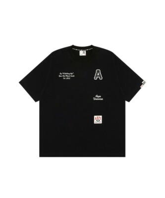 A BATHING APE ロゴ Tシャツ 黒 A BATHING APE® ロゴ Tシャツ | ブラック | FARFETCH JP