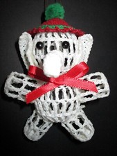 Elephant Christmas Tree Ornament New Crochet