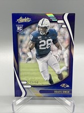 2021 PANINI ABSOLUTE #153 ODAFE OWEH RC SPECTRUM BLUE PARALLEL 13/50 ROOKIE CARD