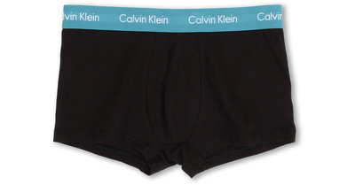 CALVIN KLEIN COTTON STRETCH BOXER BRIEF LOW RISE UNDERWEAR BLACK #NU2664 XL  NEW