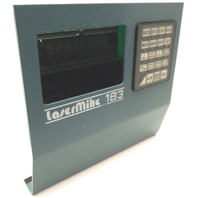 LaserMike 61354 LASER Micrometer Front Panel LCD/Keypad for Model 183