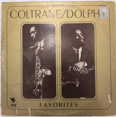 John Coltrane Eric Dolphy Favorites Vinyl 12'' Record Album 1980 VG+/EX