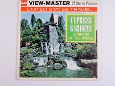 View-Master Cypress Gardens, Gardens of the World 3 reel packet A999 - GE4