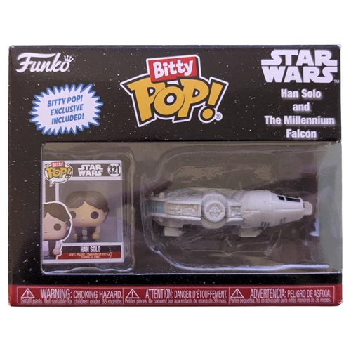 Funko Pop! Bitty Ride: Star Wars - Han Solo with Millenium Falcon