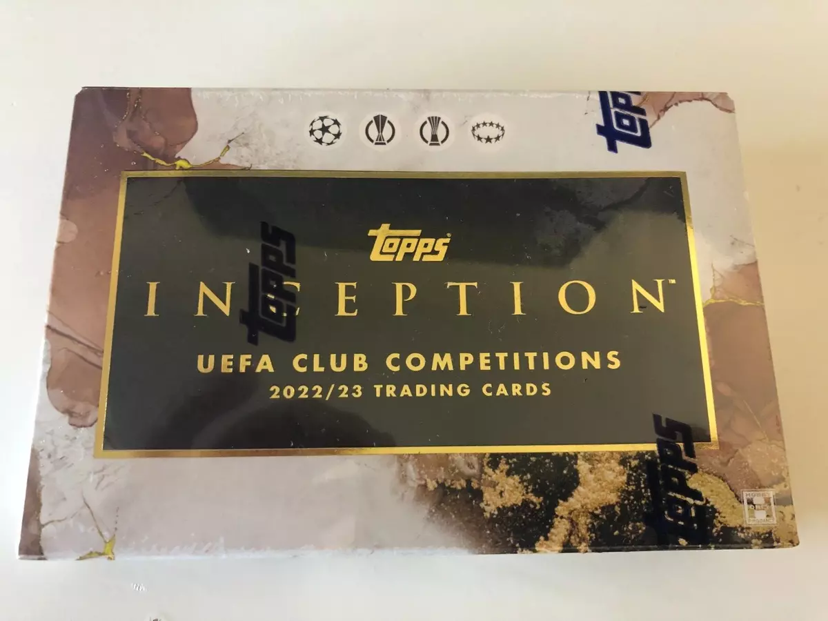 2022-23 Topps Inception UEFA Club Competitions Sealed Hobby Box | eBay