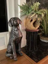 Member's Mark Sitting Labrador Dog Statue
