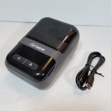 CLABEL 220B Portable Thermal Printer Label Maker Mini Bluetooth Battery Powered