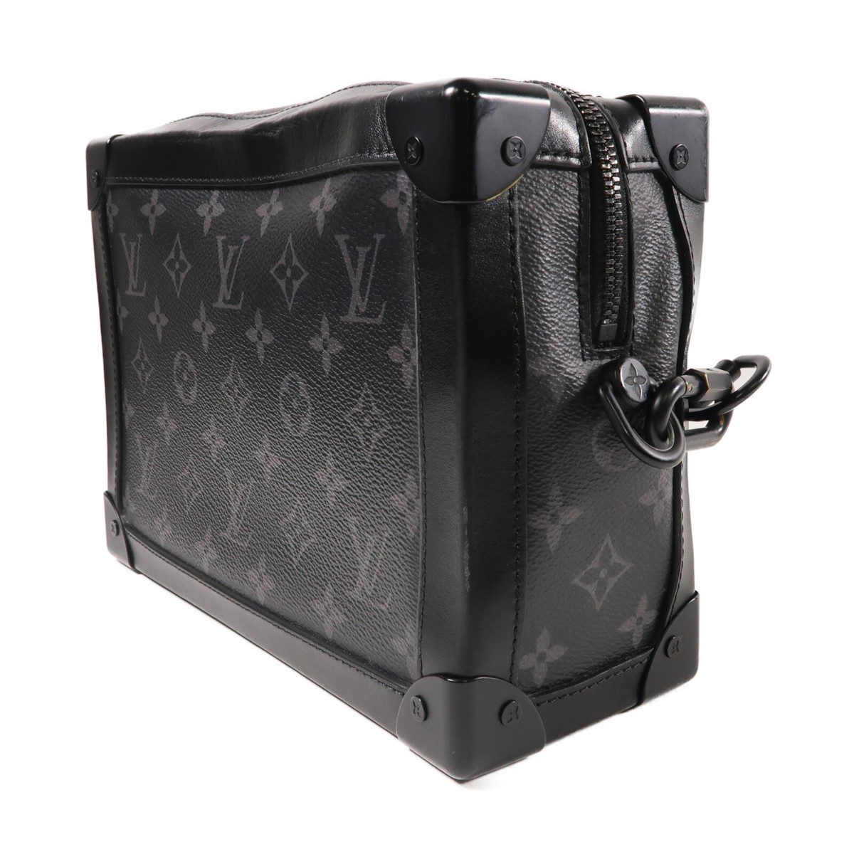LOUIS VUITTON LV Soft Trunk Shoulder Bag M44730 Monogram Eclipse 