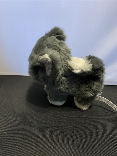 American Girl Puppe Haustier 5,5 Zoll Plüsch grau und weiß Katze beweglich FFD67 2017 AR - Bild 2 von 7