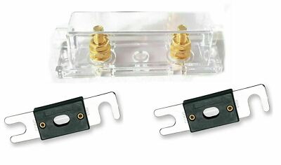 IMC Audio ANL Fuse Holder with (2) 175 Amp Wafer Fuse Fits 0/2/4/6/8 Gauge Wire