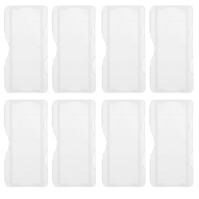 100 Pcs Science Slides Container Specimens Slide Holder Glass Slide